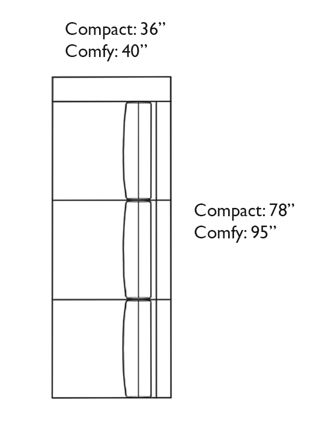 Stanton II One-Arm Sofa (Custom)