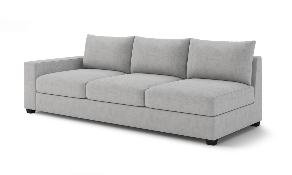 Stanton II One-Arm Sofa (Custom) 36" Compact Depth LHF Arm #MWS Options 1