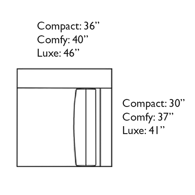 Stanton II One-Arm Chair (Custom)