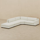Paloma 2 x 2 Sectional & Ottoman (Custom) Right-Hand Facing Arm #MWS Options 2