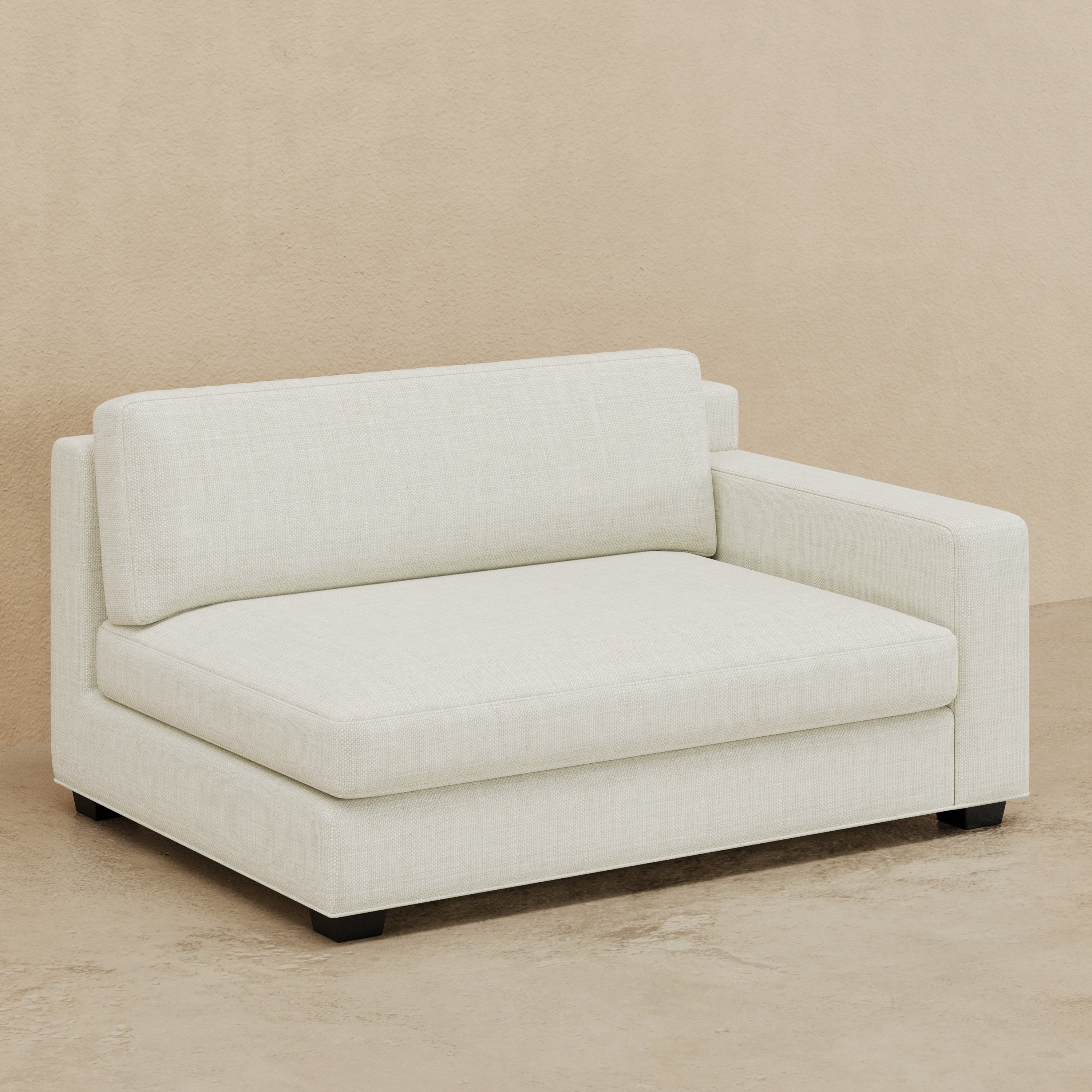 Paloma One-Arm Loveseat (Custom) Right-Hand Facing Arm #MWS Options 1