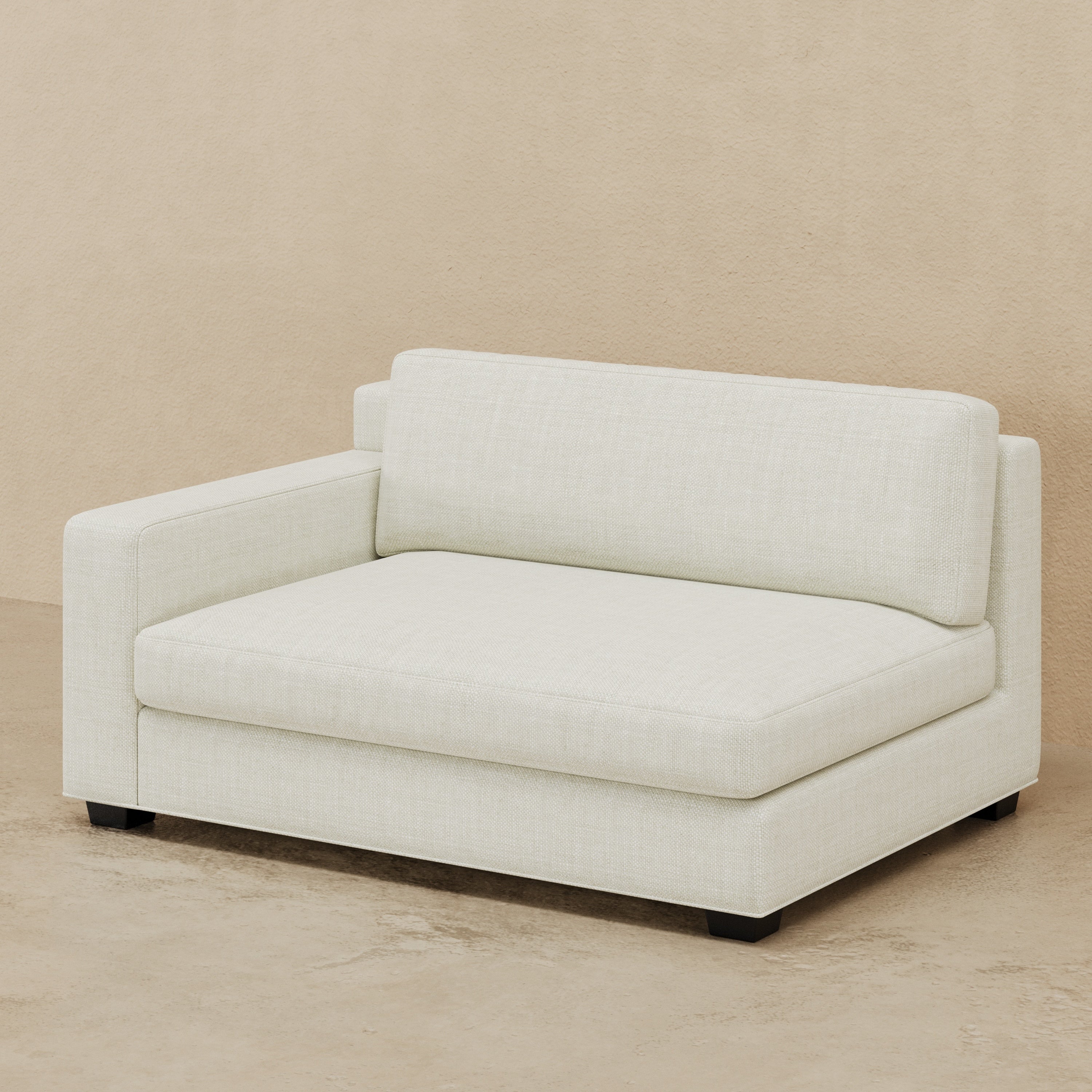 Paloma One-Arm Loveseat (Custom) Left-Hand Facing Arm #MWS Options 1