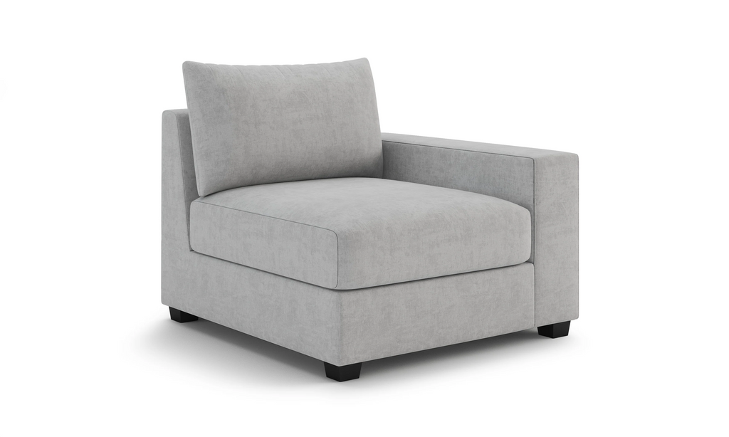 Stanton II One-Arm Chair (Custom) 46" Luxe Depth RHF Arm #MWS Options 1