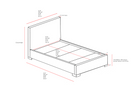 Sarasota Platform Bed (Custom)