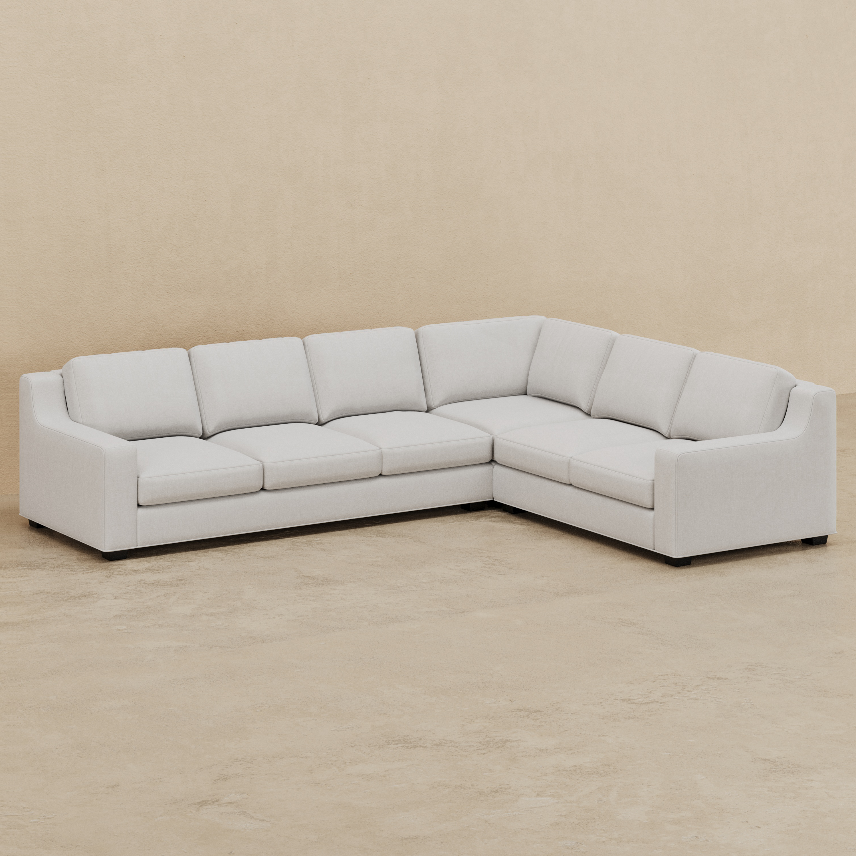 Sardinia 2 x 3 Sectional (Custom) Left-Hand Facing Sofa