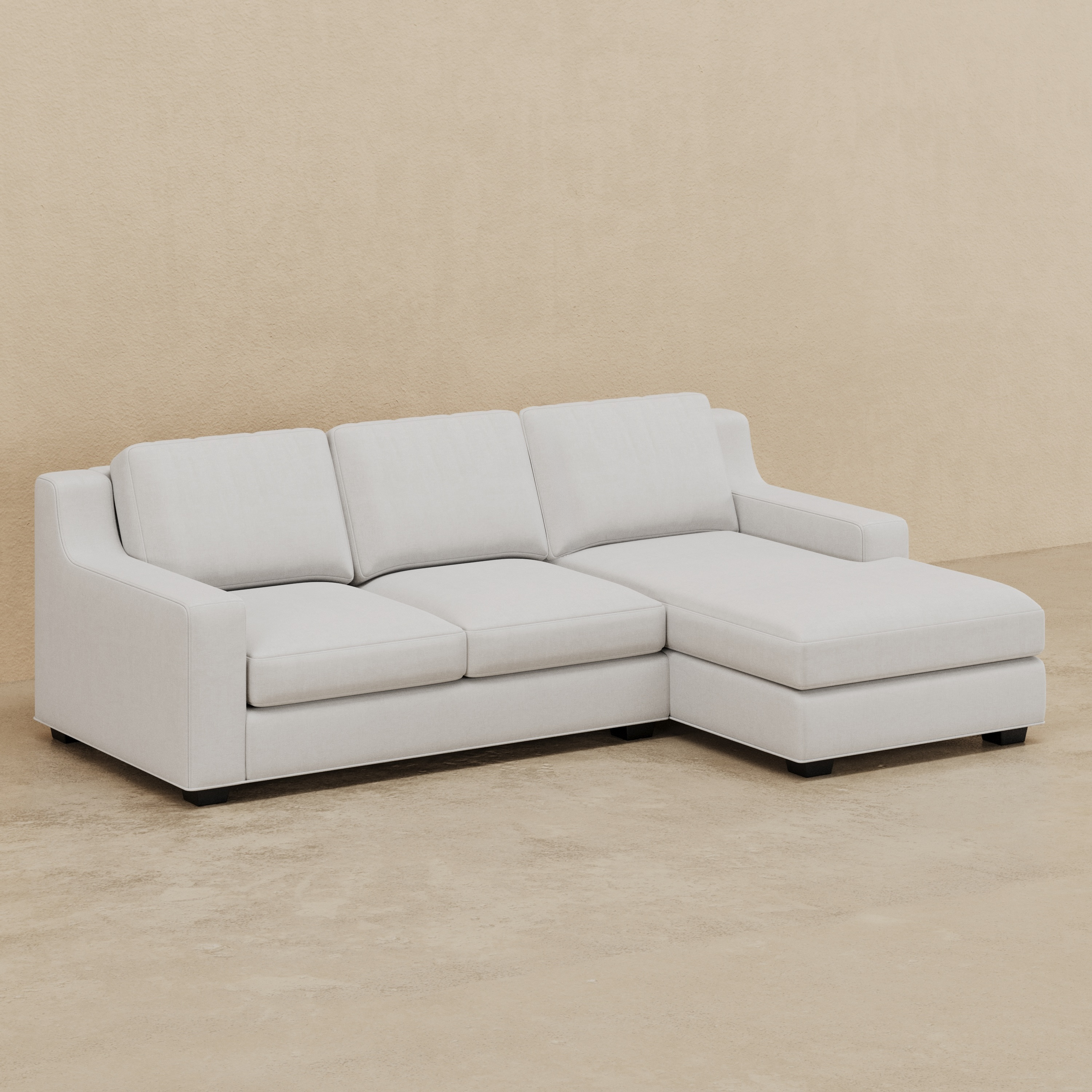 Sardinia Arm Chaise Sectional (Custom) Right-Hand Facing Arm Chaise
