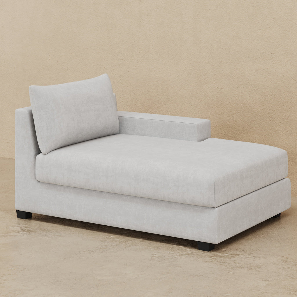 Stanton II Arm Chaise (Custom) 36" Compact Depth RHF Arm Chaise #MWS Options 1