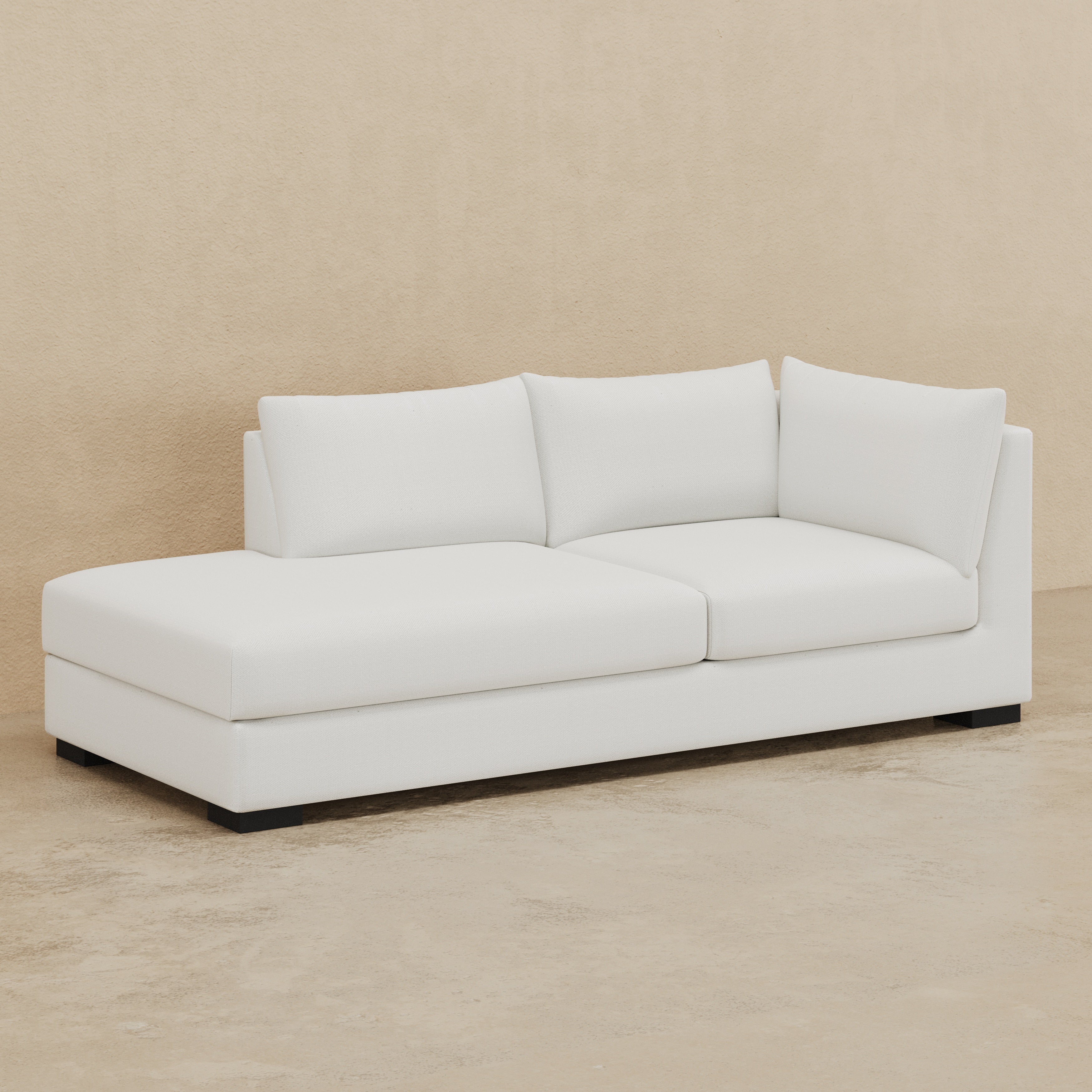 Stanton II Corner Chaise (Custom) 40" Comfy Depth LHF Corner Chaise #MWS Options 3