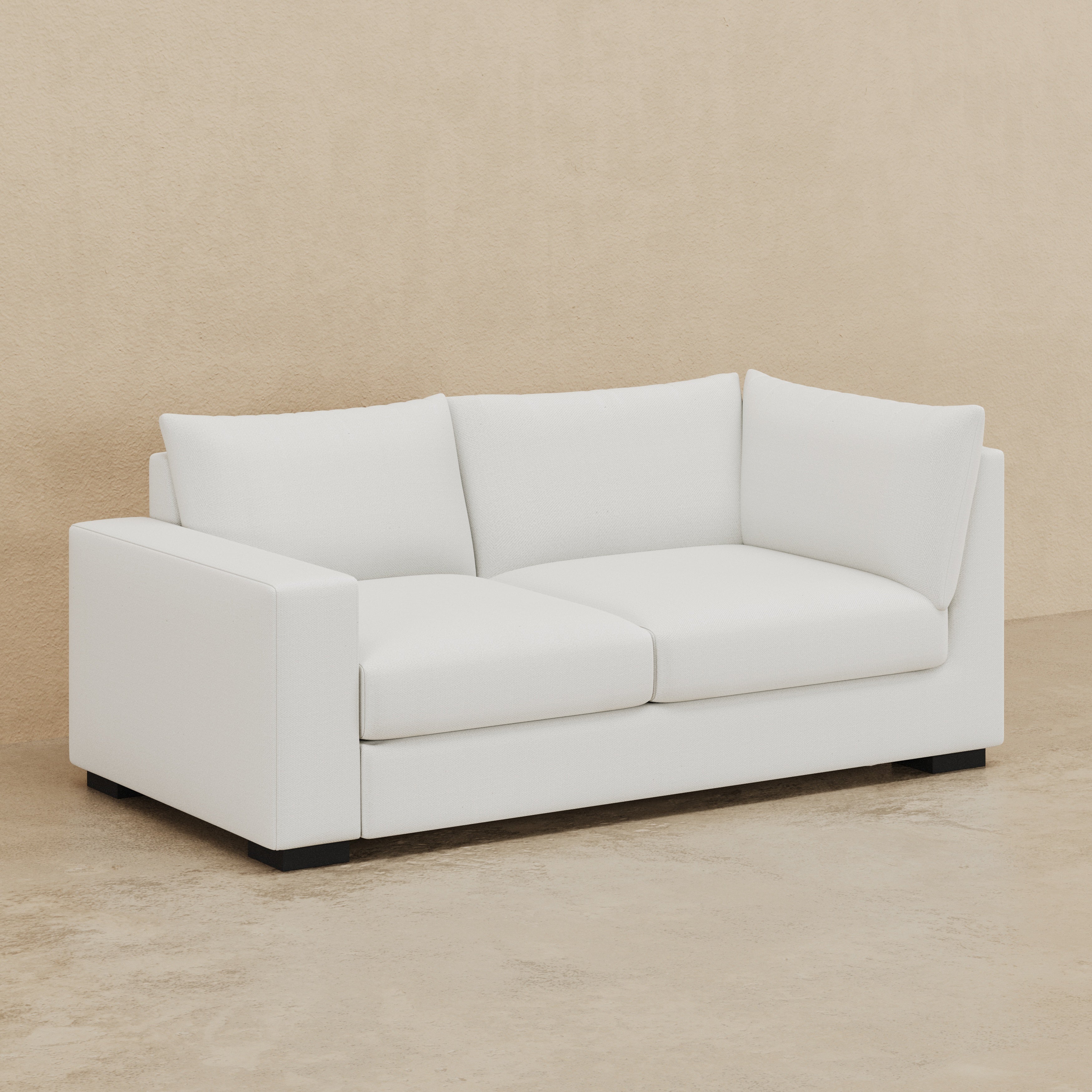 Stanton II Corner Loveseat (Custom) 36" Compact Depth LHF Corner Loveseat #MWS Options 1