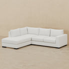 Stanton II Corner Chaise Sectional (Custom) 40" Comfy Depth LHF Corner Chaise #MWS Options 3