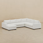 Stanton II XL Sectional (Custom) 40" Comfy Depth LHF Arm Chaise #MWS Options 4