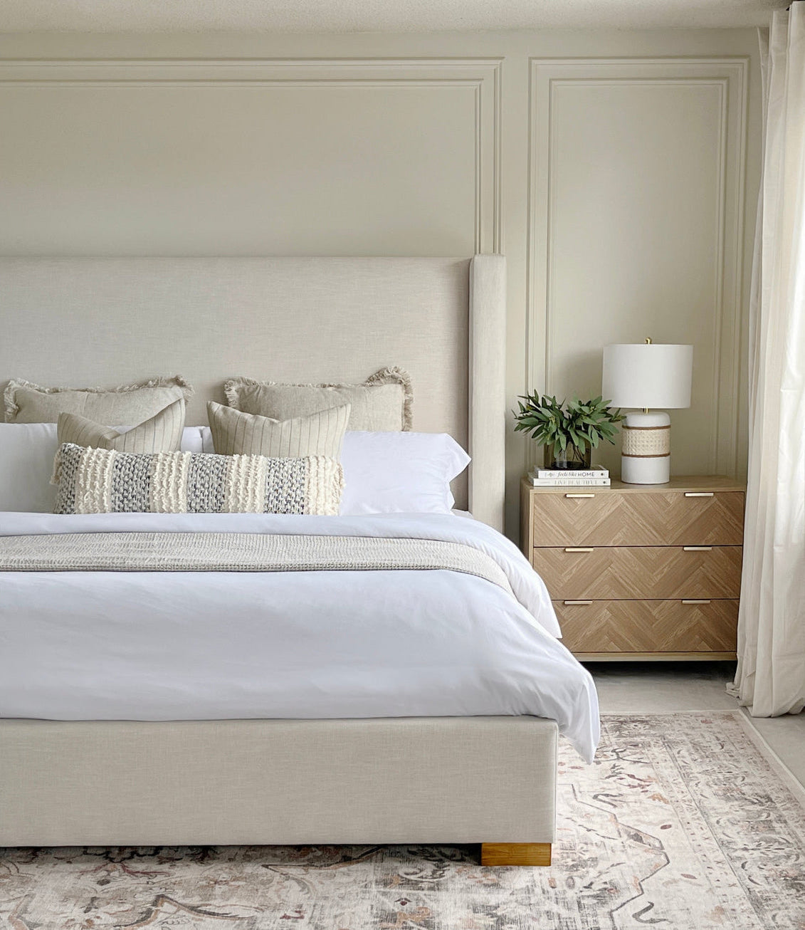 Clarissa Platform Bed (Custom) King 62"H Collapsible (for tight passageways) #MWS Options 5