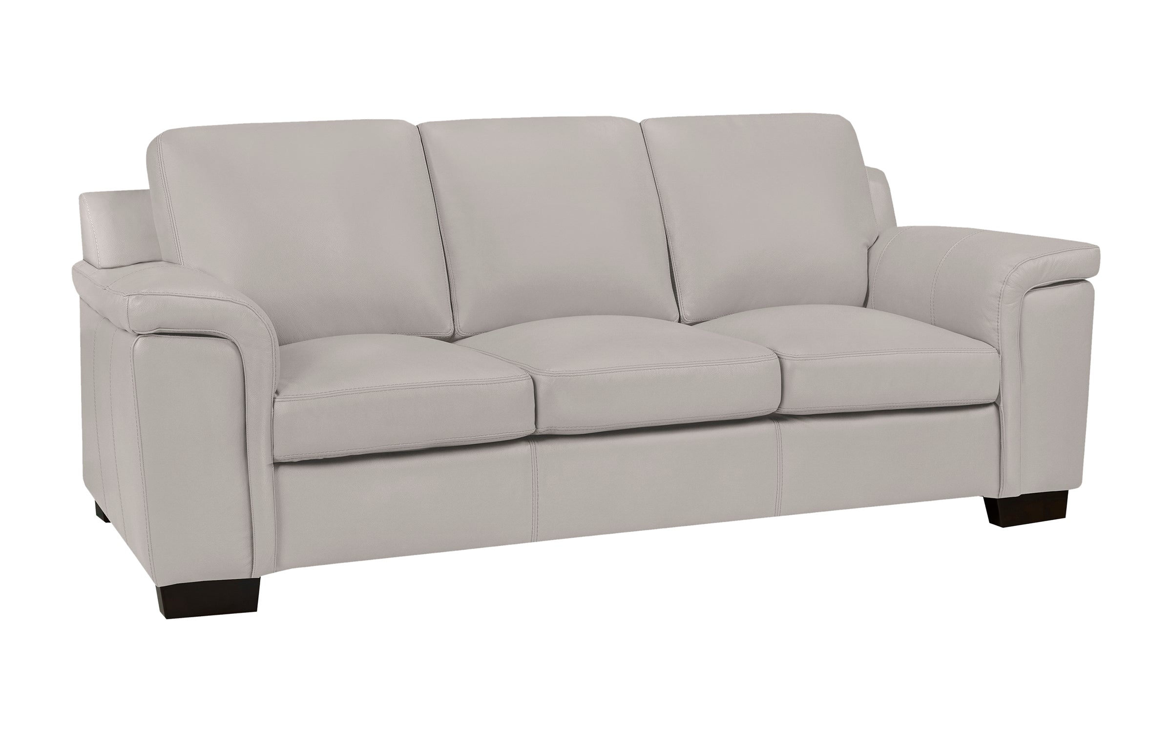 Signature Sofa - Top Grain Leather Cloud Grey