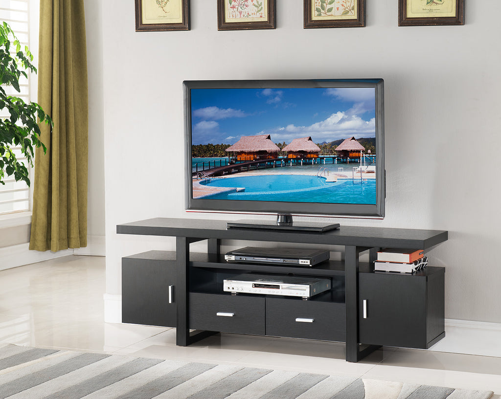 60" TV Stand - Dark Cherry | Candace and Basil Furniture