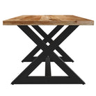 Zax-Dining Table-Natural/Black