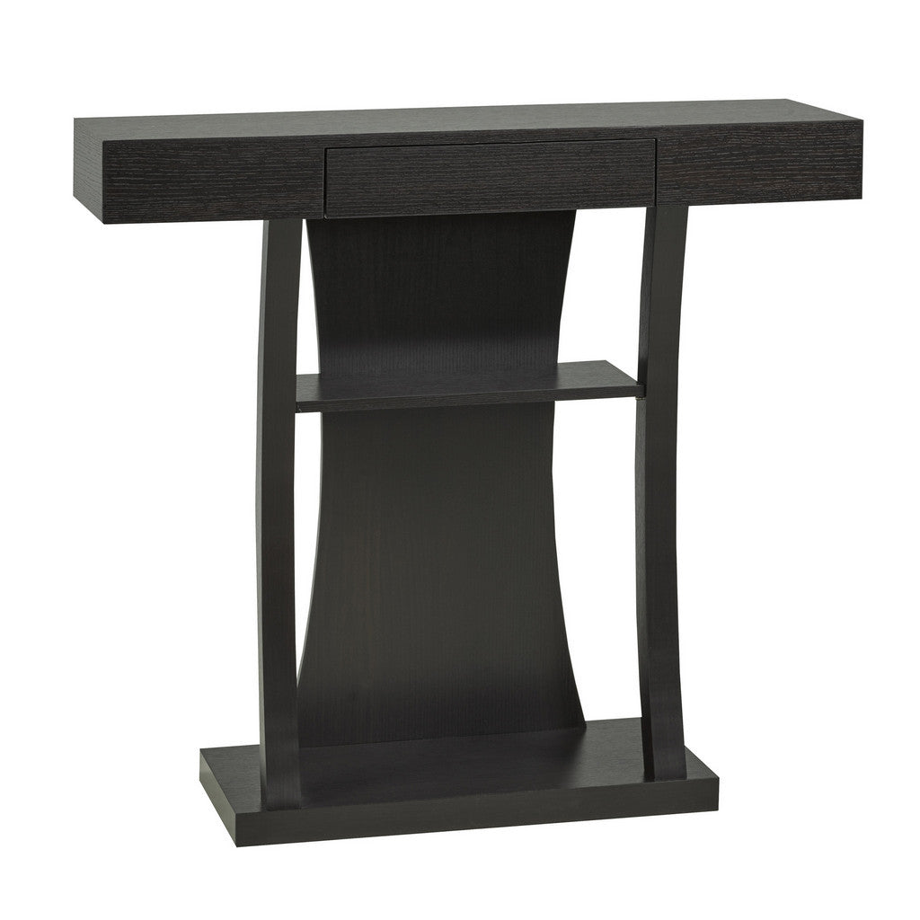 Florence Storage Console Table, 36"L, Espresso | Candace and Basil Furniture