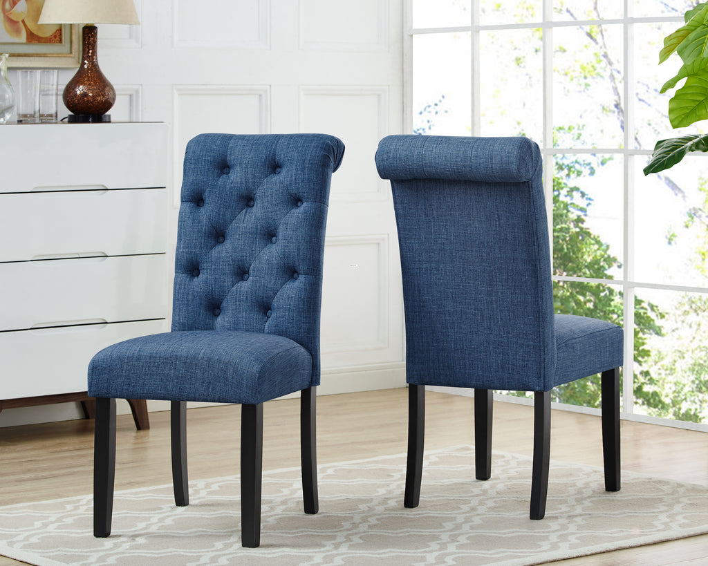 Tinga Dining Chairs (Set of 2) - Blue | Candace and Basil Furniture