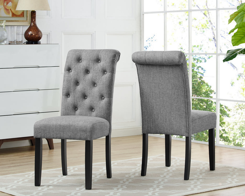 Tinga Dining Chairs (Set of 2) - Grey | Candace and Basil Furniture