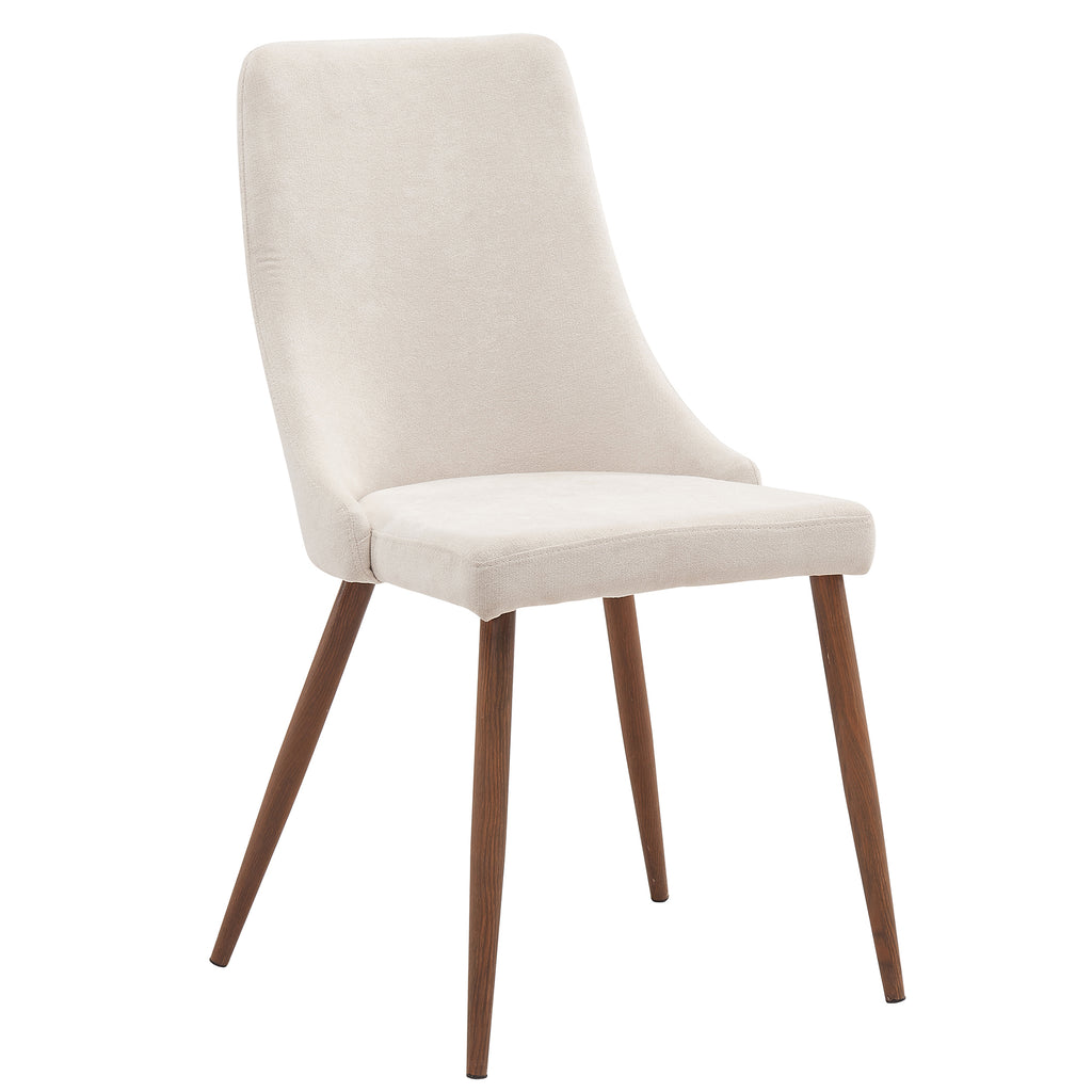 Candace & Basil Furniture |  Side Chair - Beige (Set Of 2)