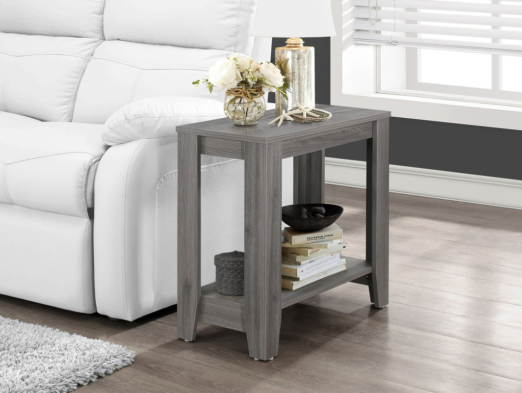 Candace & Basil Accent Table - Grey