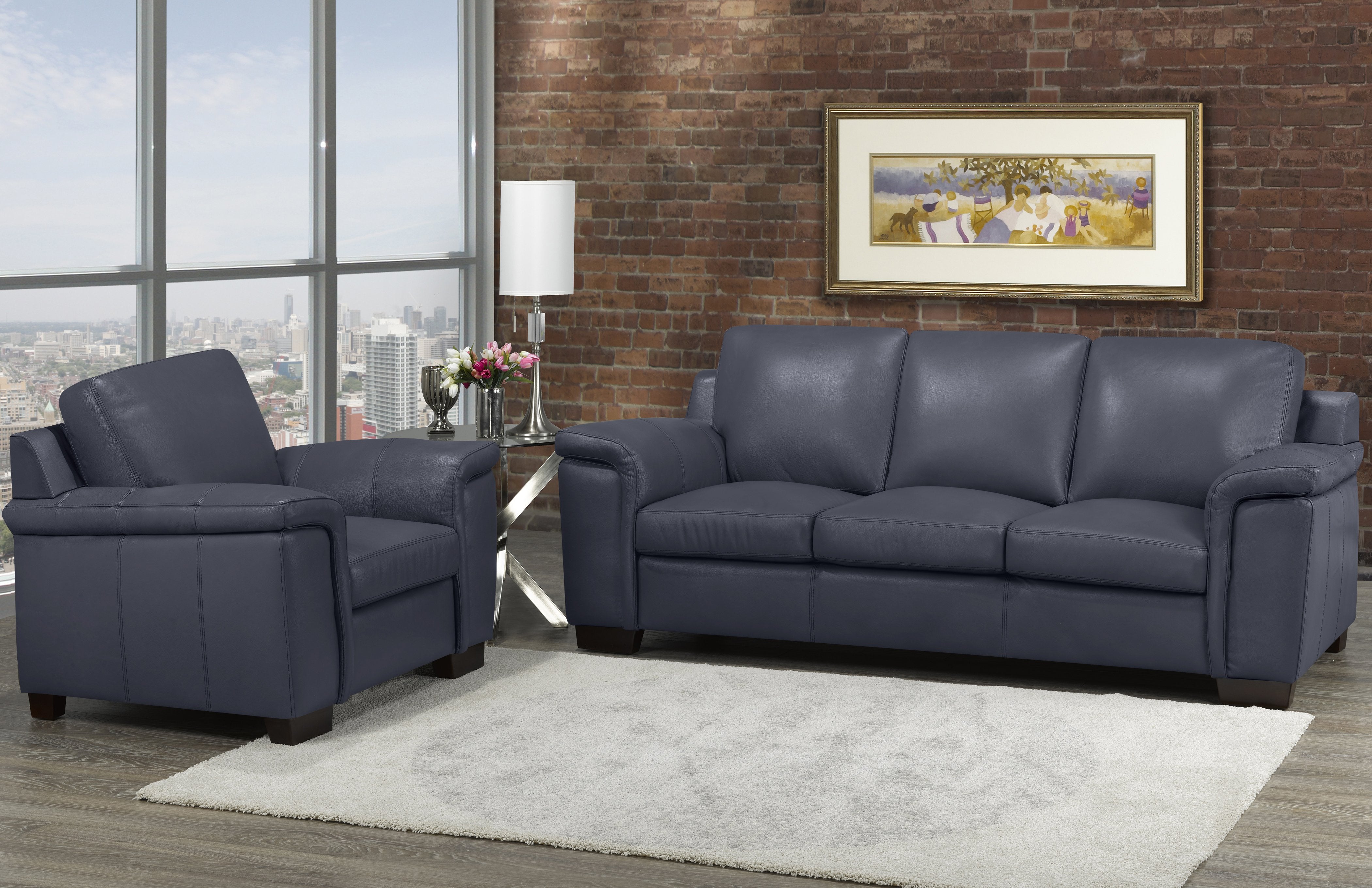 Signature Sofa - Top Grain Leather