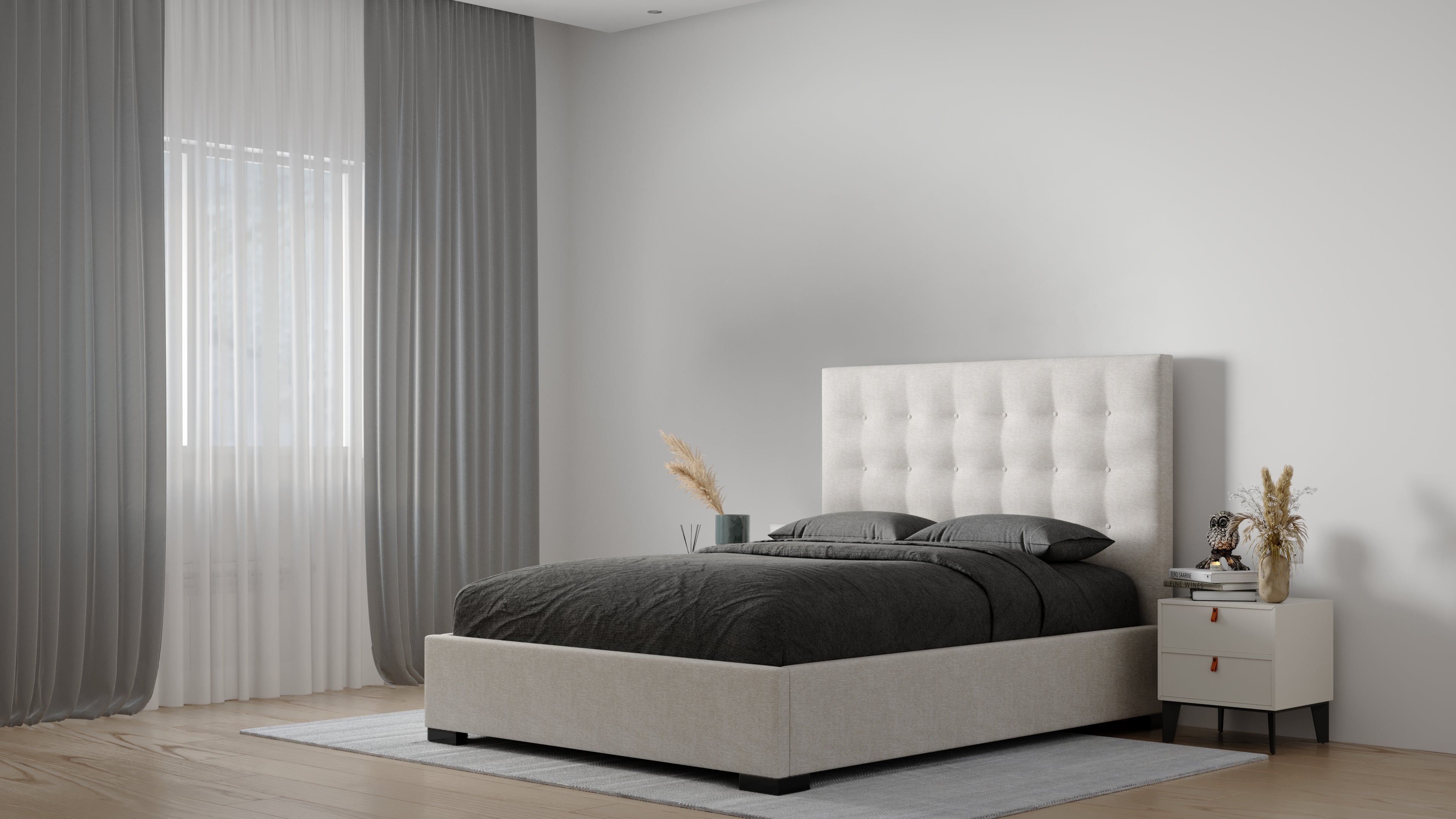Gizelle Platform Bed (Custom)